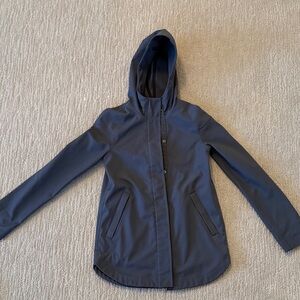 Ivivva by Lululemon Girls Fleece Line Raincoat  12